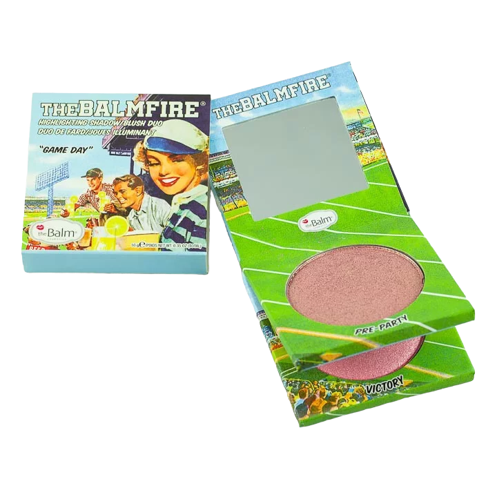 Палитра хайлайтър и руж theBalmFire Game Day