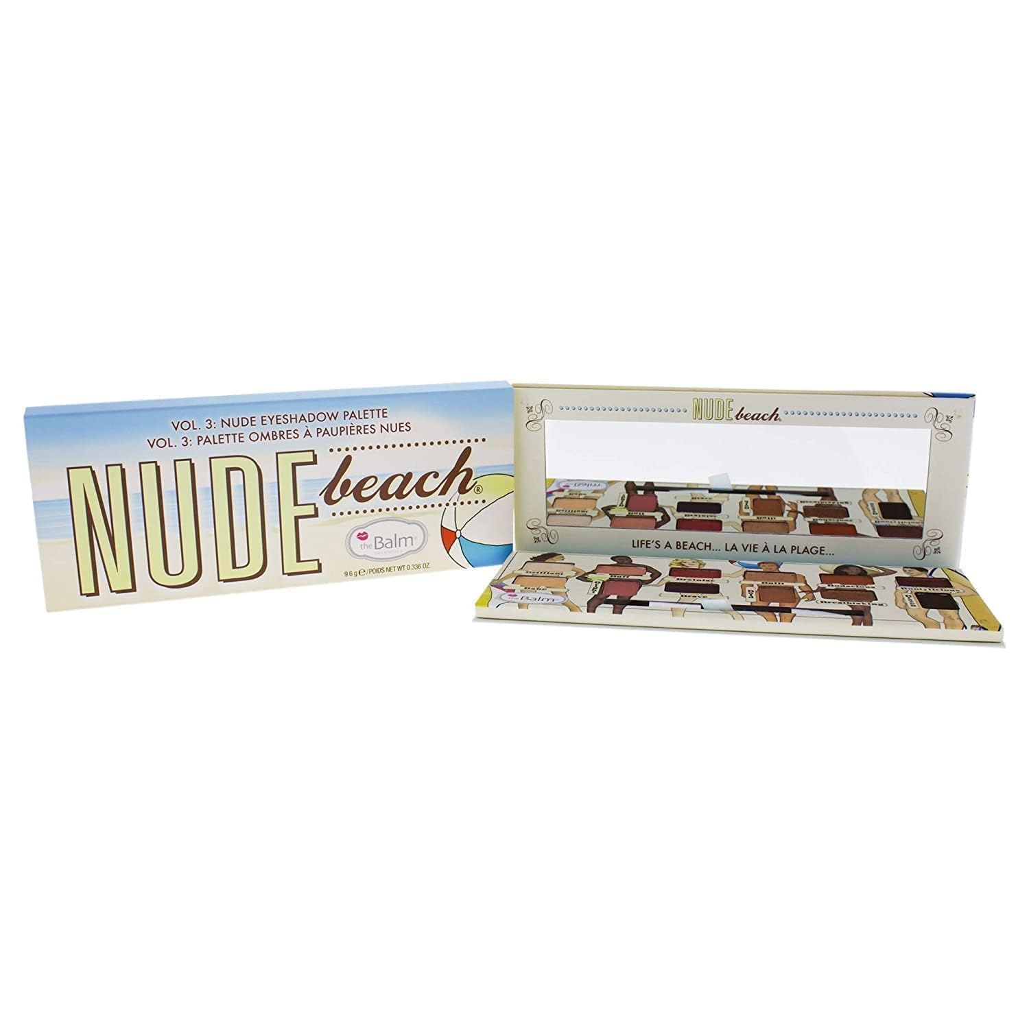 Палитра сенки за очи theBalm Nude Beach