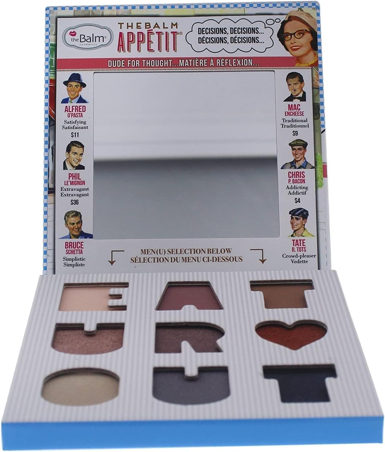 Палитра сенки за очи TheBalm Appetit