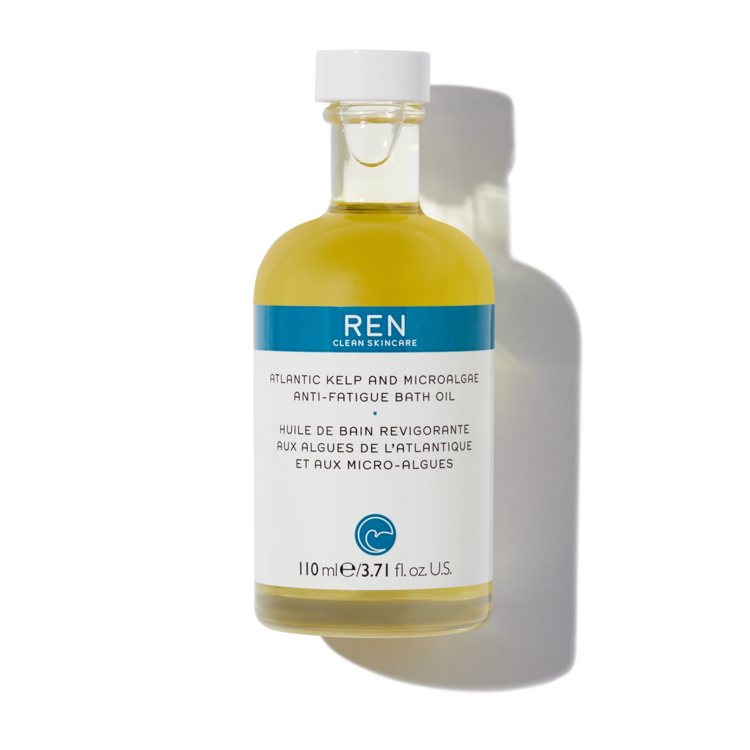 Подхранващо масло за вана против умора REN Atlantic Kelp And Microalgae Anti-Fatigue Bath Oil 110ml