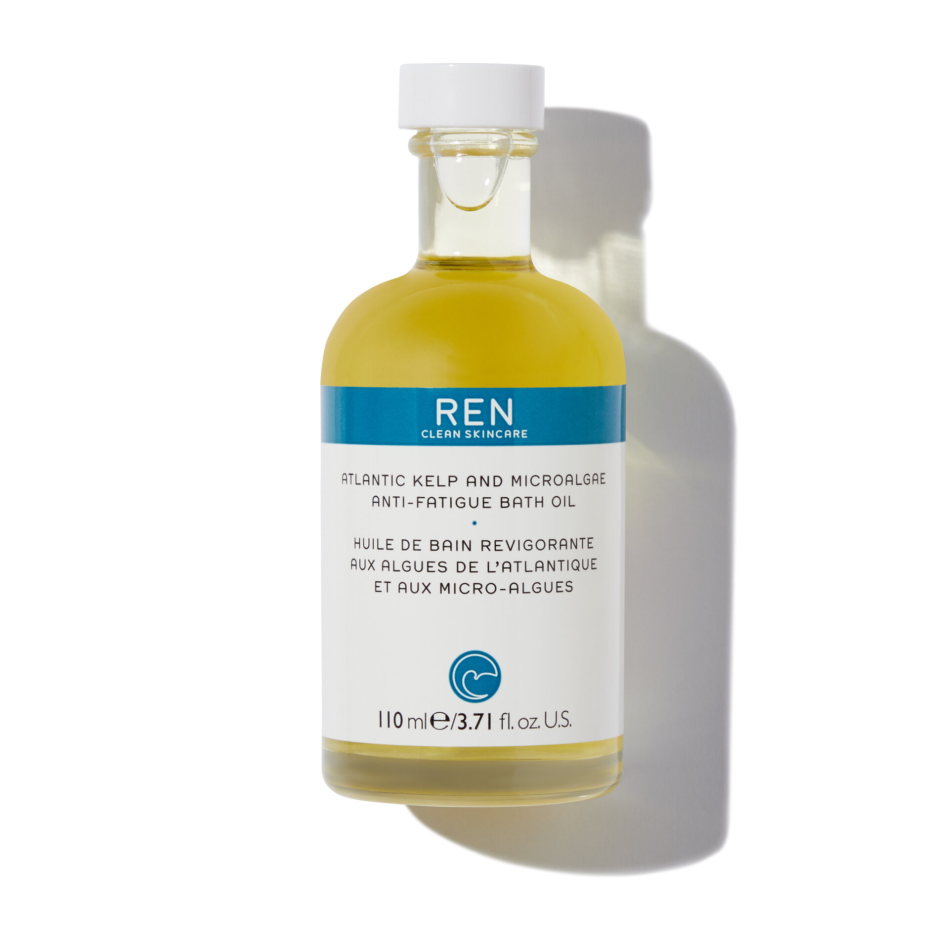 Подхранващо масло за вана против умора REN Atlantic Kelp And Microalgae Anti-Fatigue Bath Oil 110ml