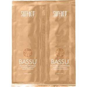 Мини шампоан и балсам за суха коса Bassu Shampoo/Conditioner duo foil