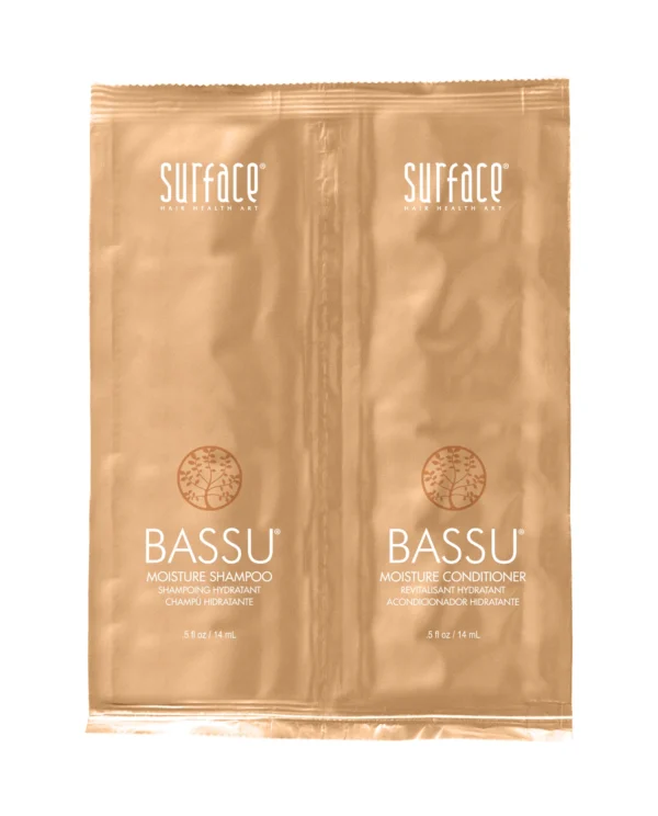 Мини шампоан и балсам за суха коса Bassu Shampoo/Conditioner duo foil