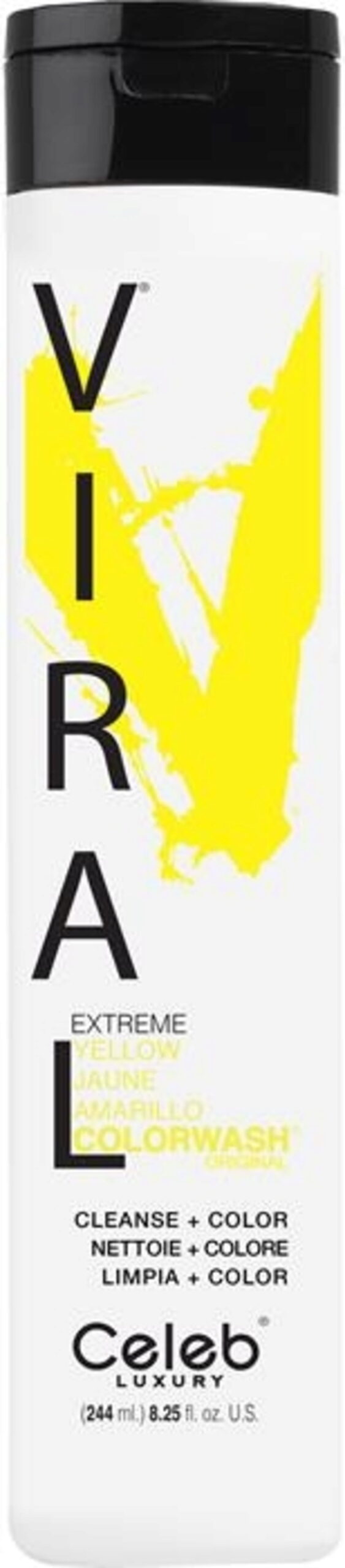 Оцветяващ шампоан Celeb luxury Viral Shampoo Extreme Yellow