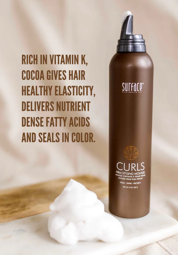 CURLS_MOUSSE_INFOGRAPHIC_2_576x Мус за дълготрайни къдрици Surface Curls Firm Styling Mousse