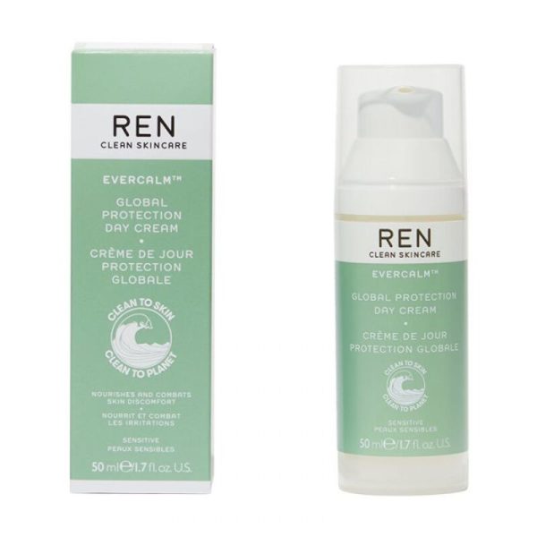 Успокояващ дневен крем за чувствителна кожа REN EVERCALM GLOBAL PROTECTION DAY CREAM