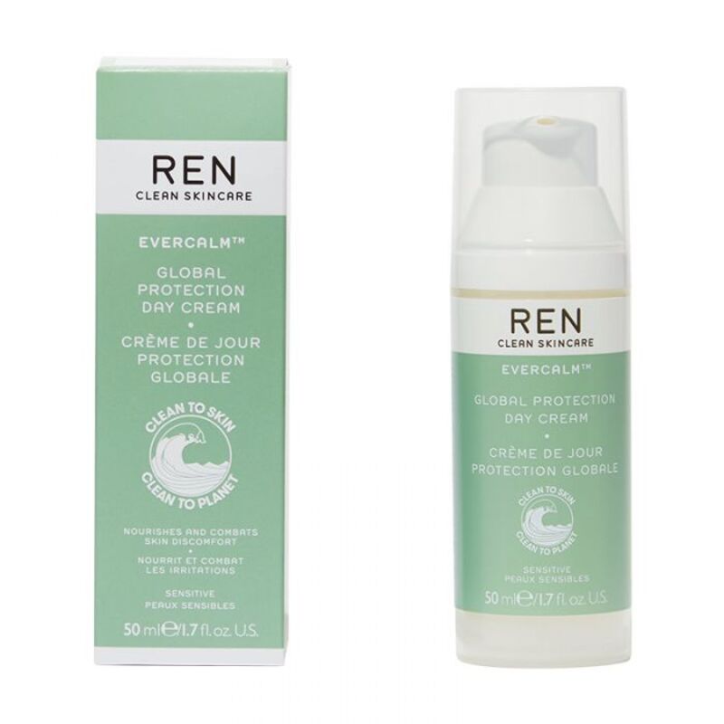 EVERCALM GLOBAL PROTECTION DAY CREAM Успокояващ дневен крем за чувствителна кожа REN EVERCALM GLOBAL PROTECTION DAY CREAM