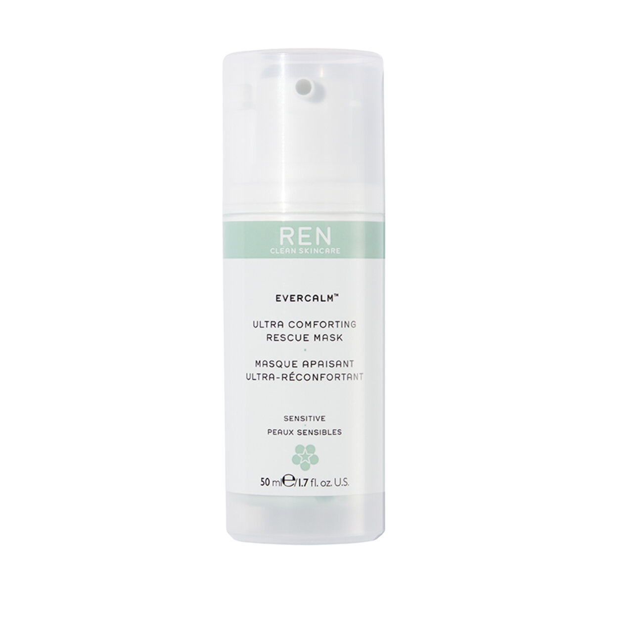 Успокояваща маска за чувствителна кожа REN EVERCALM ULTRA COMFORTING RESCUE MASK