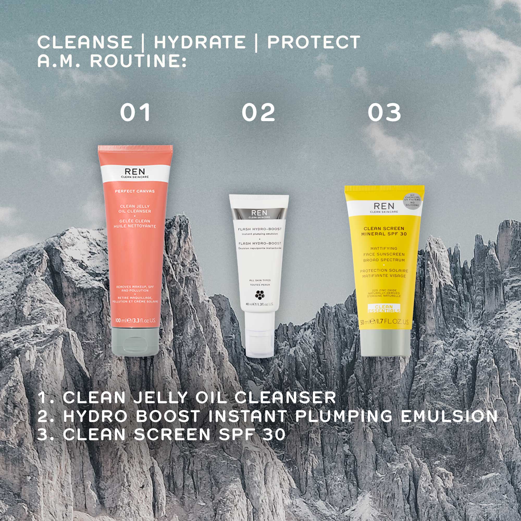 Flash Hydro-Boost Instant Plumping Emulsion2 flash hydro boost instant plumping emulsion2 Хидратираща емулсия REN Flash Hydro Boost Instant Plumping Emulsion 40ml