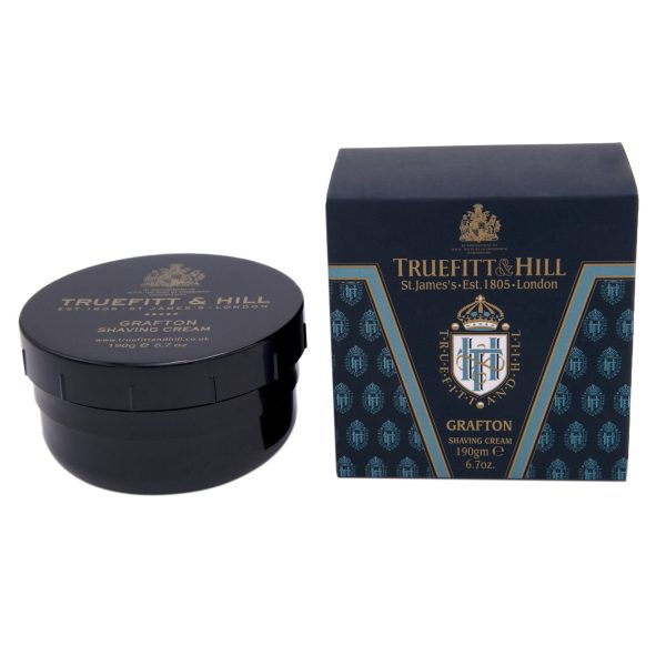 Truefitt & Hill Grafton Shaving Cream Bowl 190gm изтънчен крем за бръснене