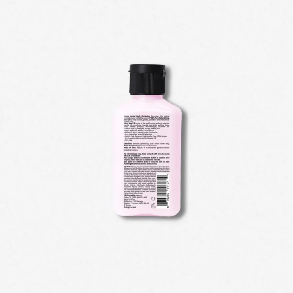 hempztravel sizepomegranateherbalbodymoisturizinglotion back a5c37eec 771c 454d 8d64 Лосион за тяло Hempz Pomegranate Herbal Body Moisturer