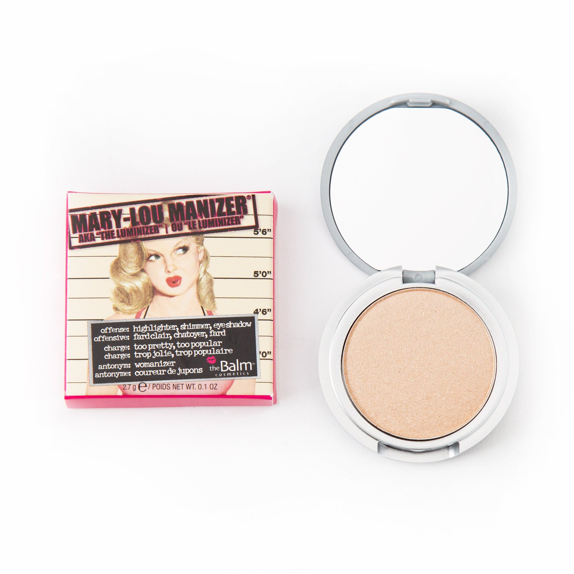 Хайлайтър theBalm Mary-Lou Manizer Travel Size
