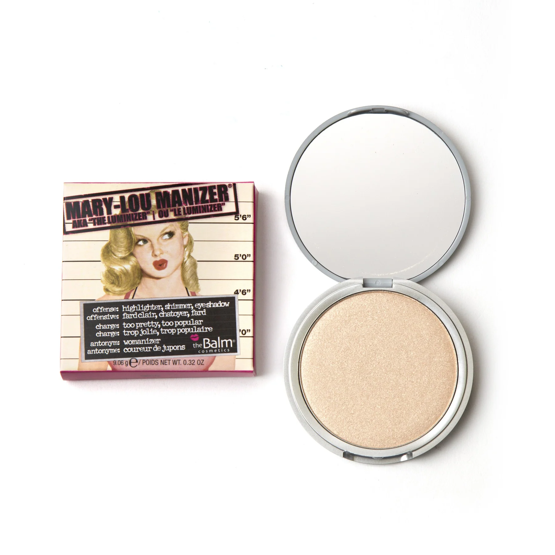 Хайлайтър theBalm Mary-Lou Manizer Travel Size