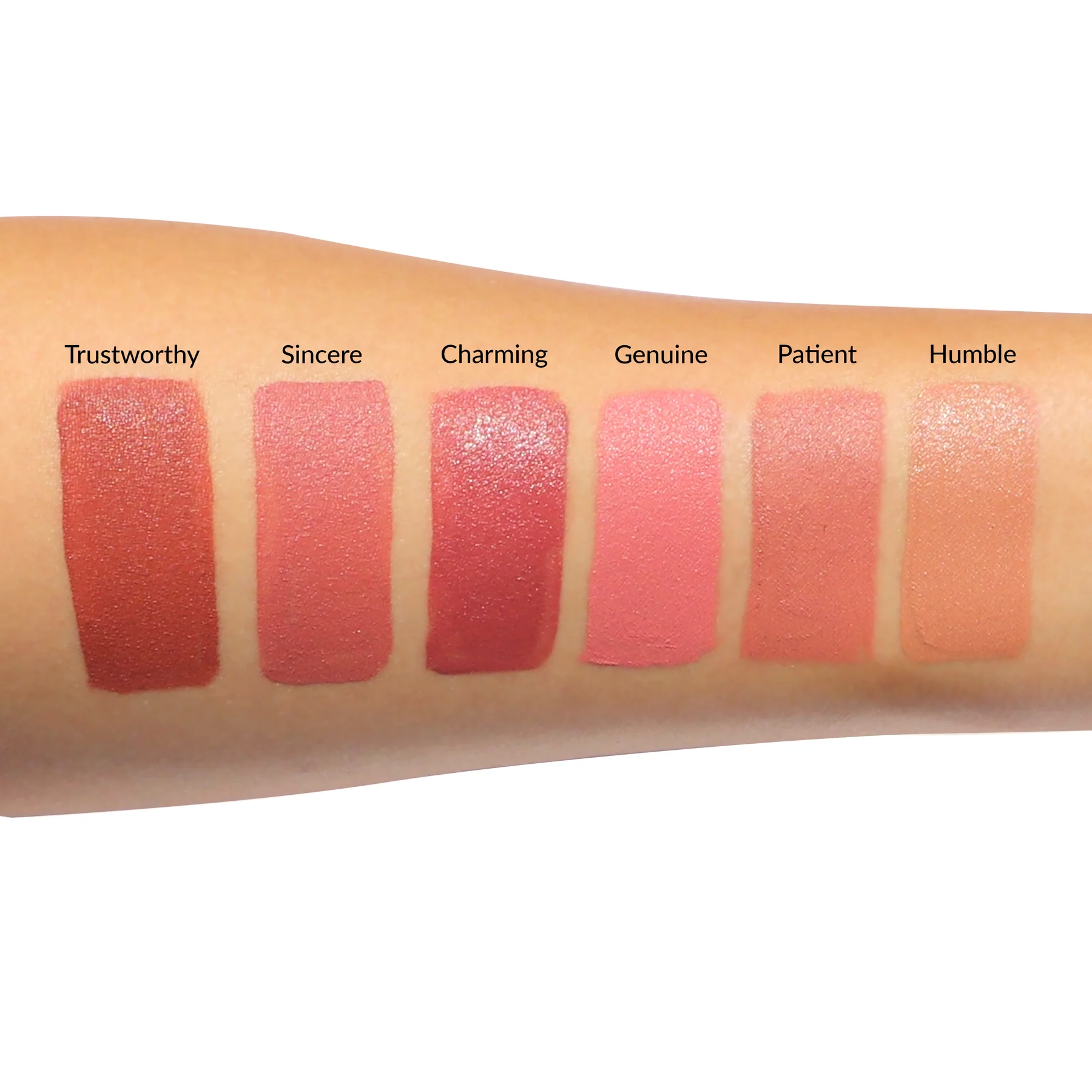 MMH-Nude-swatch mmh nude swatch Комплект мини течни червила Meet Matt(e) Hughes Nude