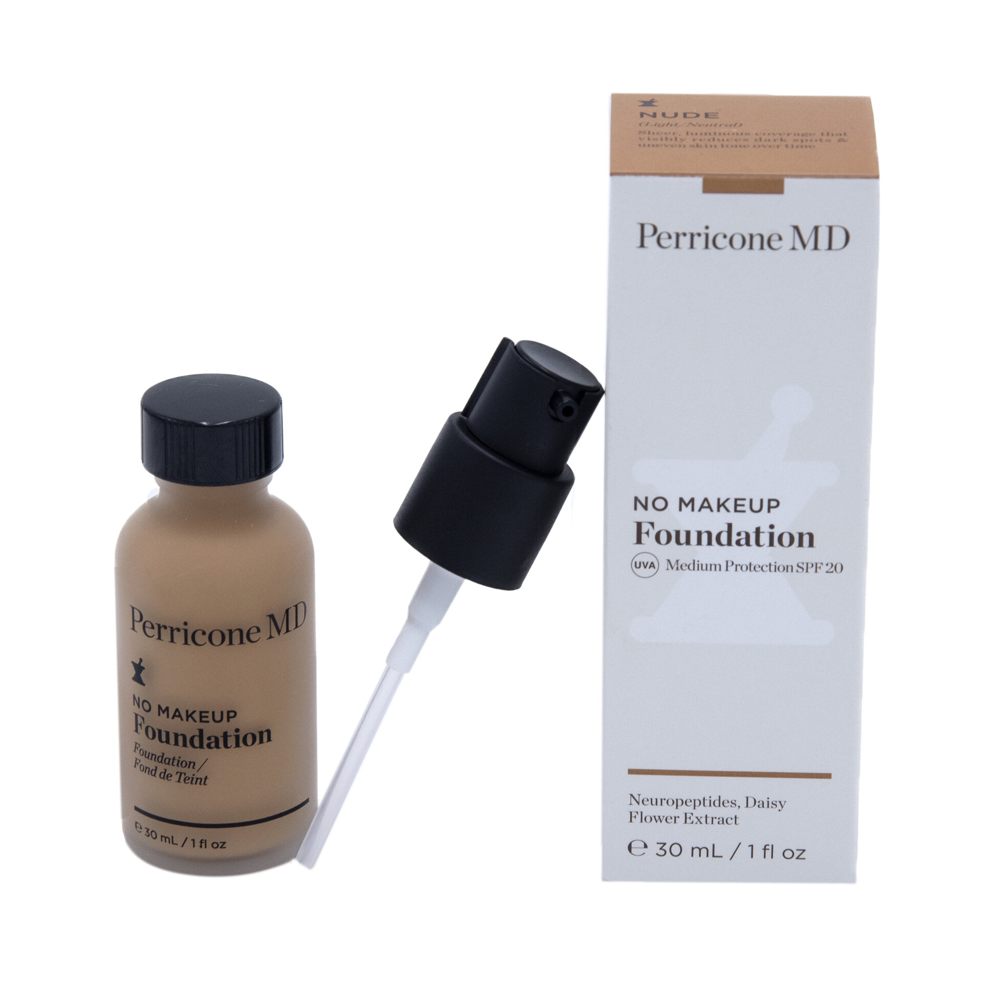 No Makeup Foundation 1 oz/30 ml Фондьотен Perricone MD No Makeup Foundation