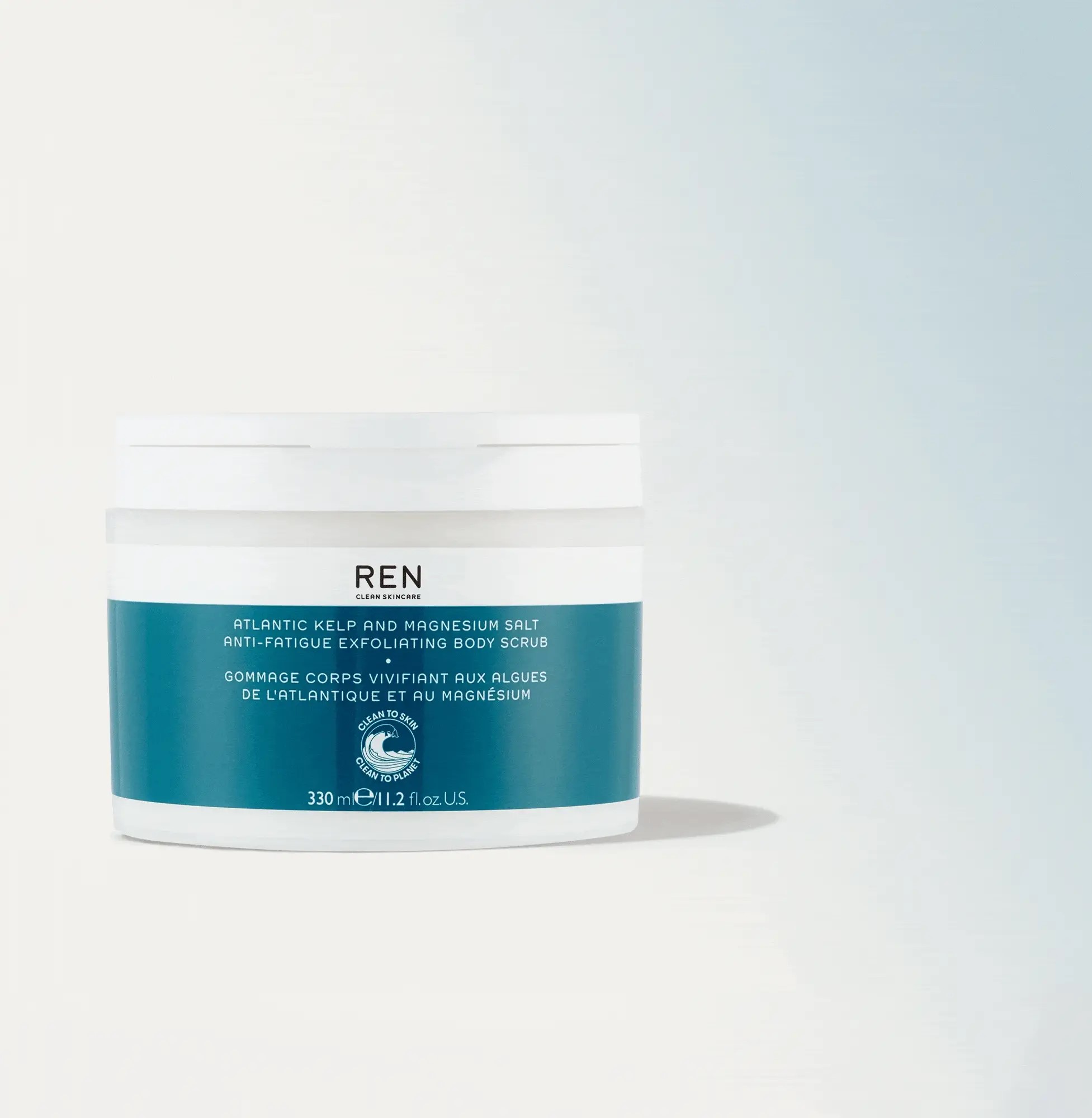 ren anti fatigue exfoliating body scrub2 Eксфолиращ скраб за тяло REN ANTI-FATIGUE EXFOLIATING BODY SCRUB 330 ml