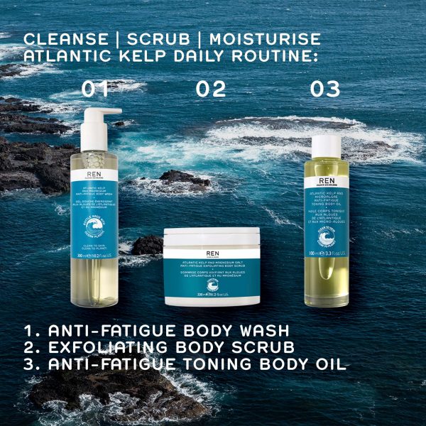 ren atlantic kelp magnesium body oil3 Енергизиращо масло за тяло REN ATLANTIC KELP & MAGNESIUM BODY OIL 100ml