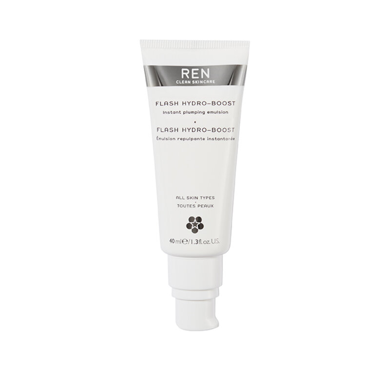 REN Clean Skincare Flash Hydro Boost Instant Plumping Emulsion - 1.3 Oz. Хидратираща емулсия REN Flash Hydro Boost Instant Plumping Emulsion