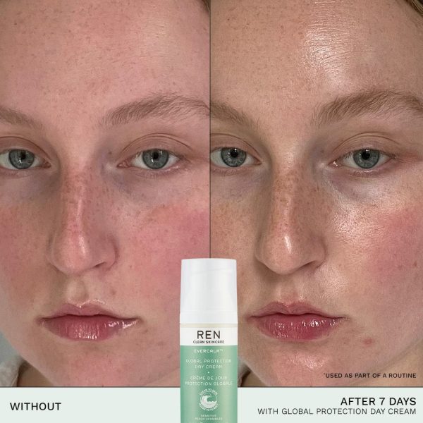 ren evercalm global protection day cream2 Успокояващ дневен крем за чувствителна кожа REN EVERCALM GLOBAL PROTECTION DAY CREAM 50ml