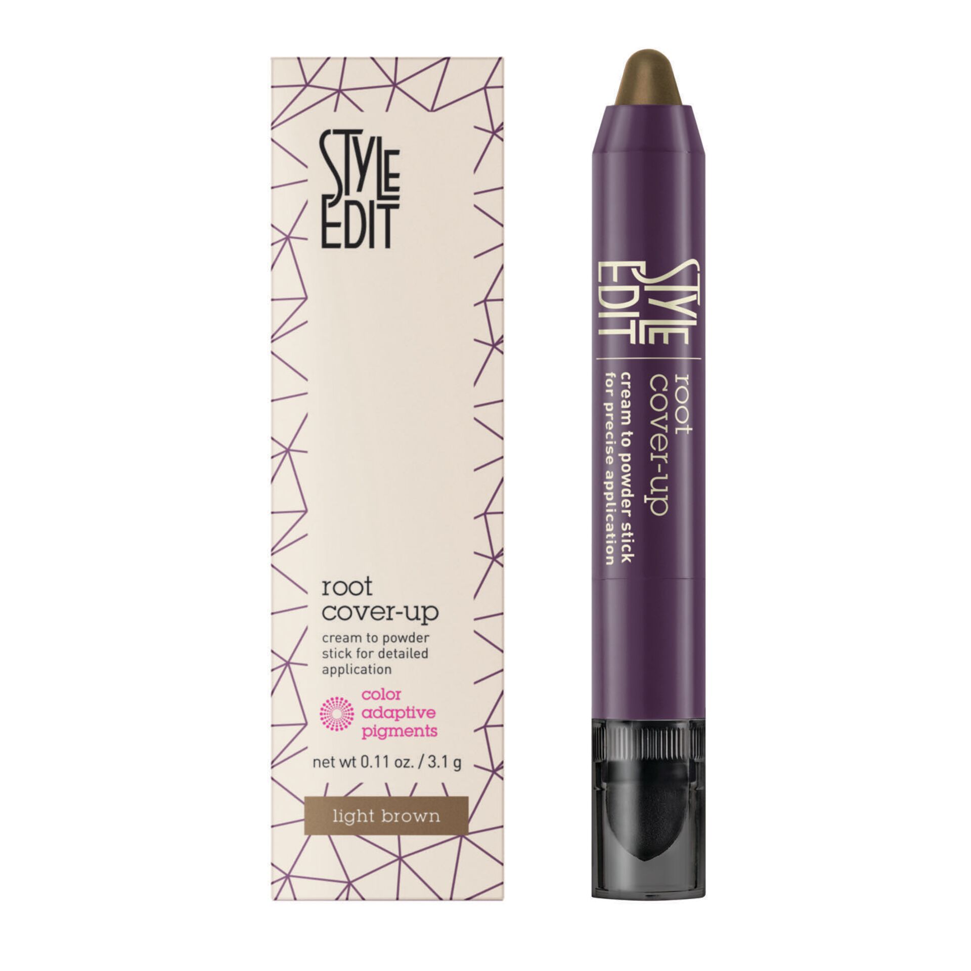 Root Cover-Up 3.1g/0.11oz Прикриващ крем Стик-боя за прикриване на корените Style Edit Instant Root Cover-Up Stick