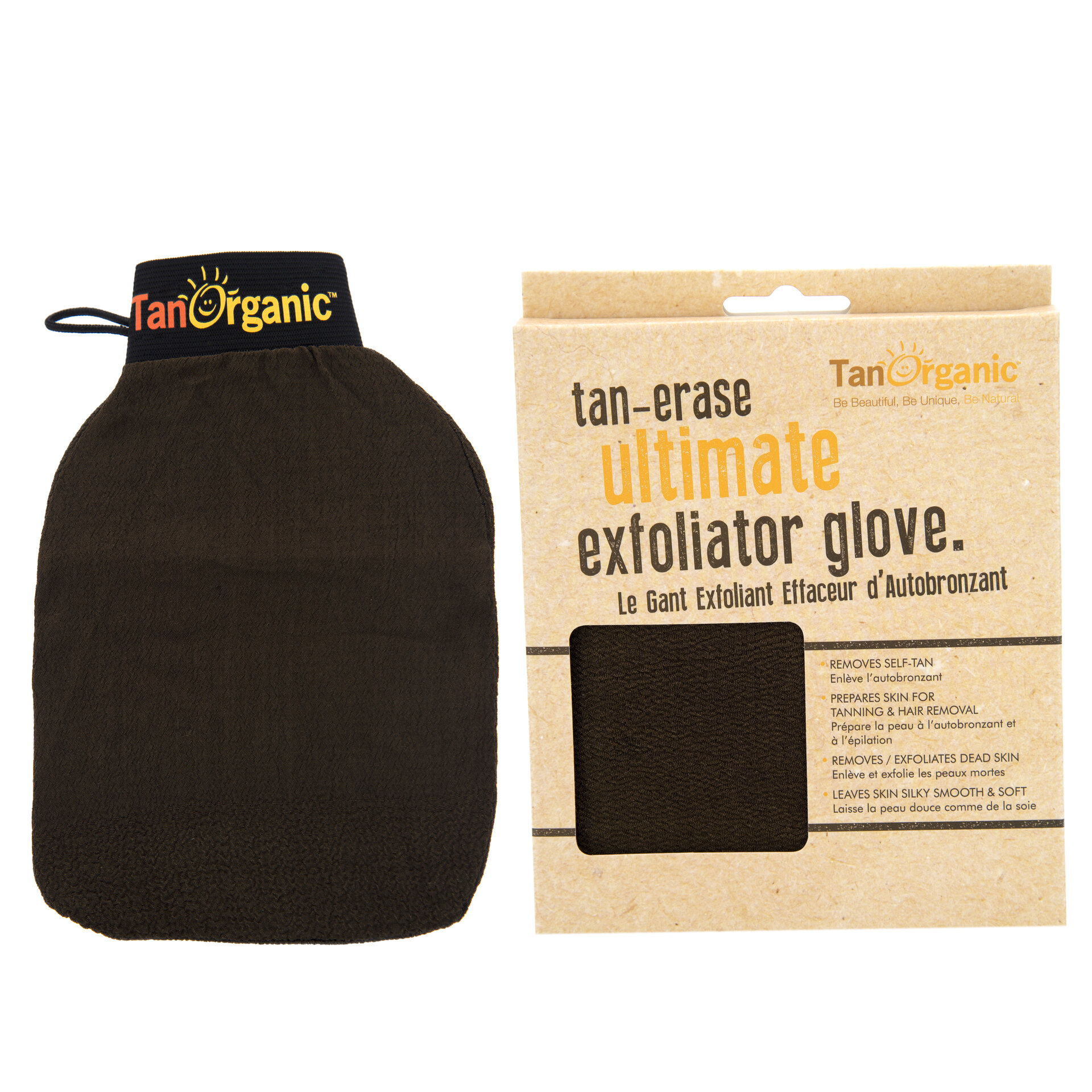 Tan-Erase Ultimate Exfoliator Glove Ексфолираща ръкавица TanOrganic Tan-Erase Ultimate Exfoliator Glove