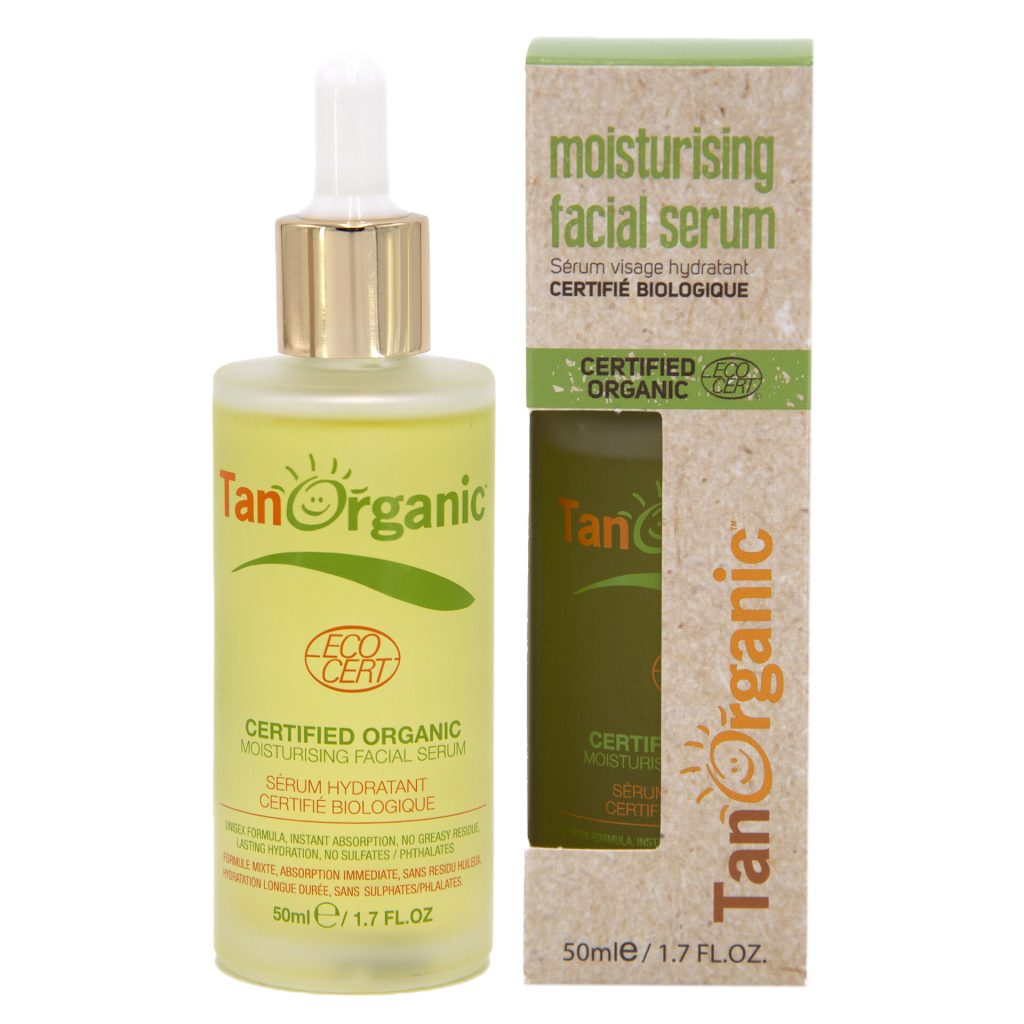 Хидратиращ серум за лице Tan Organic Facial Serum