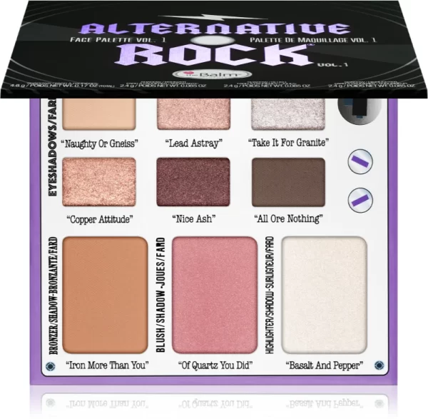 Палитра сенки за очи theBalm Alternative Rock Vol.1
