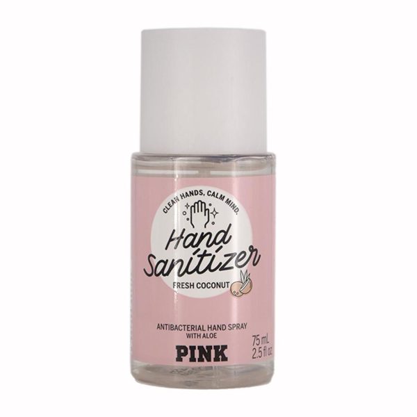 Victoria's Secret PINK Hand Sanitizer fresh coconut Антибактериален спрей за ръце
