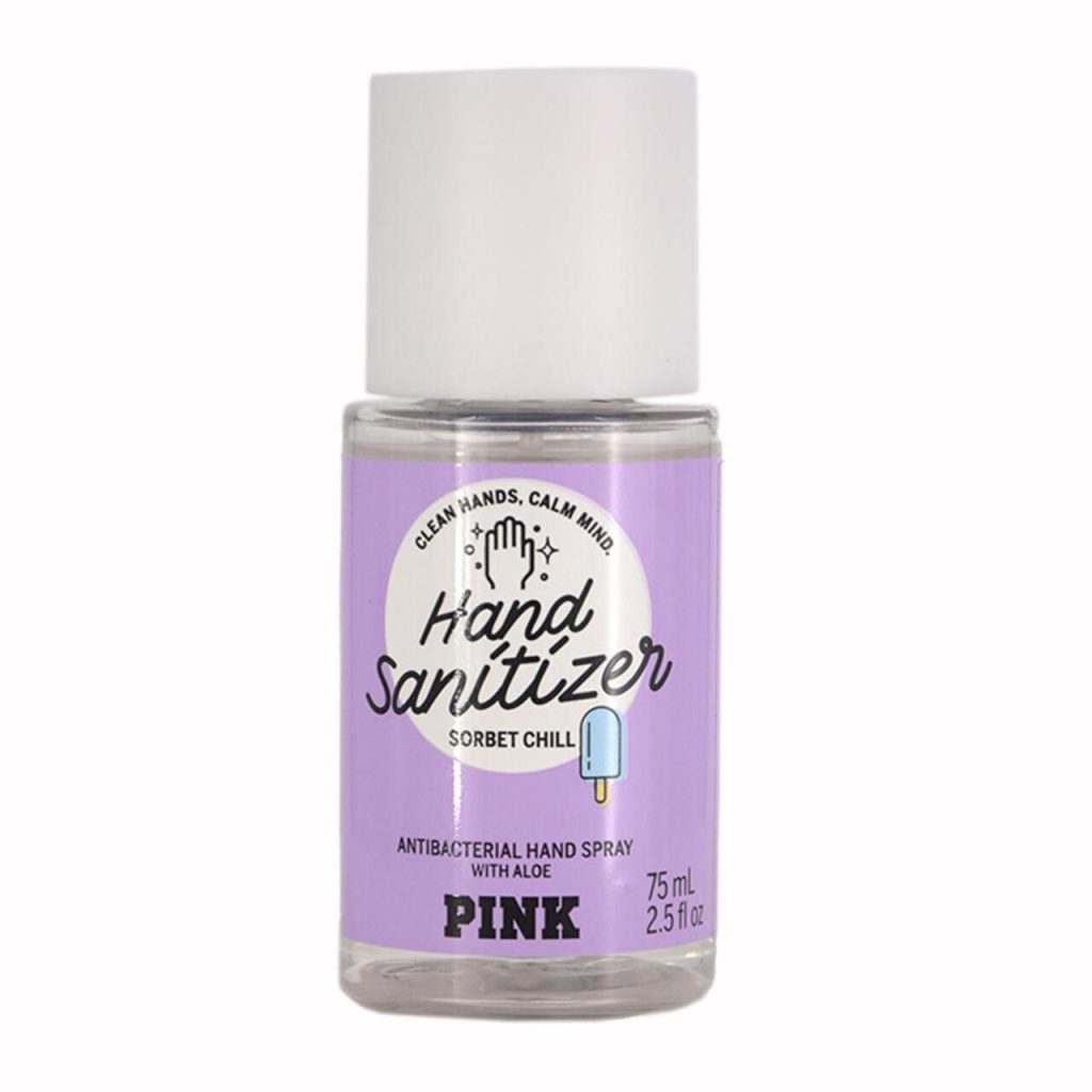 Victoria's Secret PINK Hand Sanitizer sorbet chill Антибактериален спрей за ръце