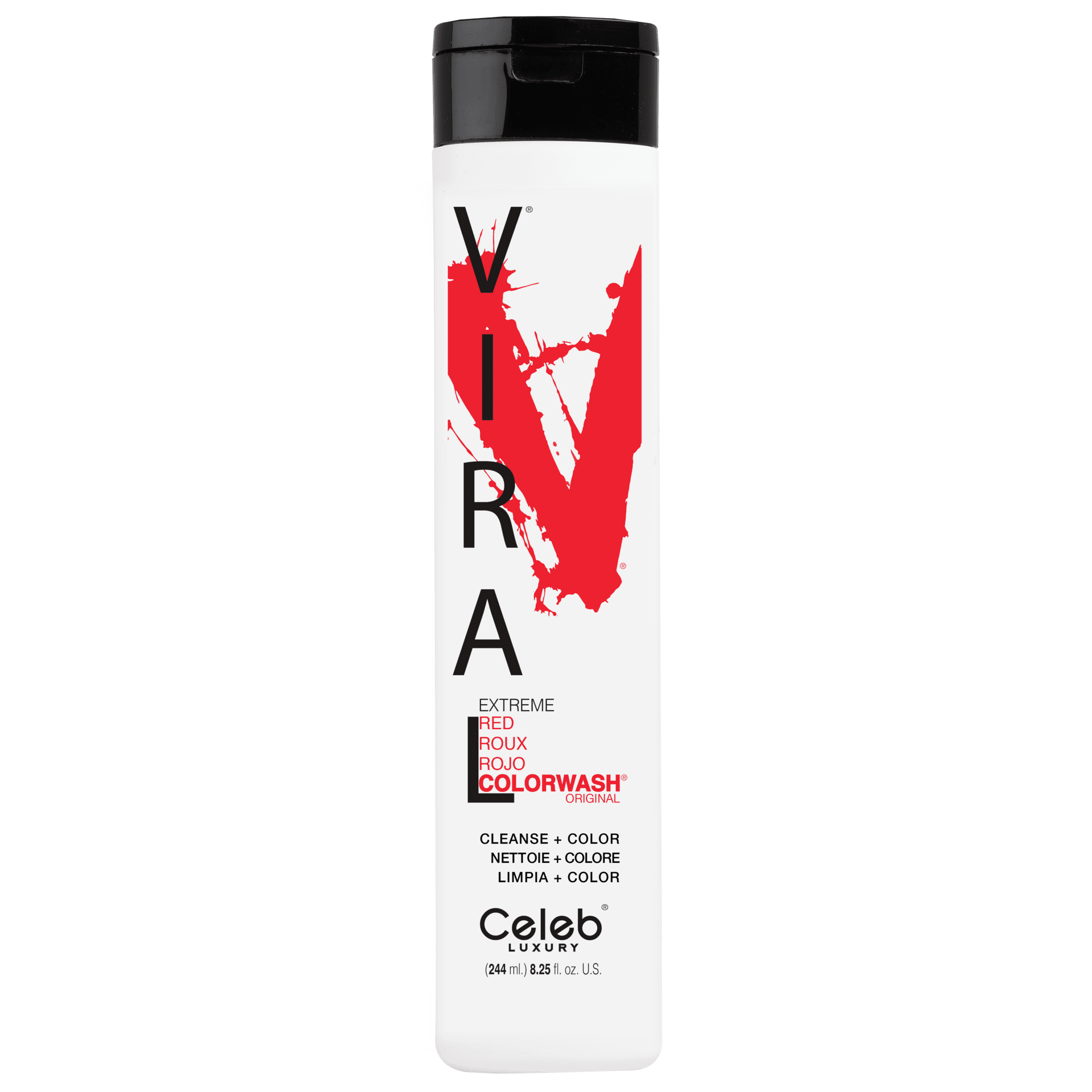 viral-shampoo-8-25oz244ml-extreme-red-image_5ffd783c0b220_1920x1920 Celeb luxury Viral Shampoo 8.25oz/244ml Extreme Red Веган червен шампоан оцветител