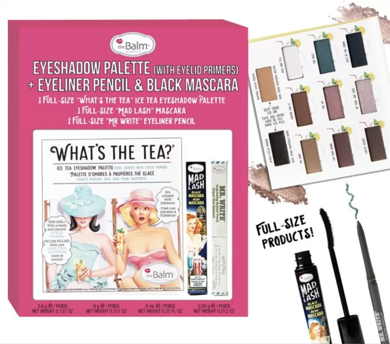whats the tea.large Козметичен комплект theBalm "What's the Tea?" Set