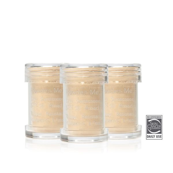 Слънцезащитна пудра Powder Me SPF Brush REFILL 3-PACK