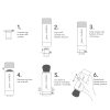 use 1 Слънцезащитна пудра Powder Me SPF Brush REFILL 3-PACK - Jane Iredale