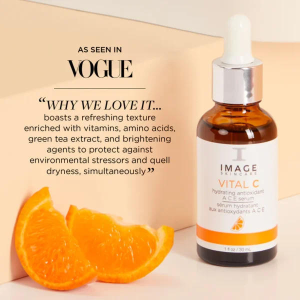 Мултивитаминен серум за лице IMAGE Skincare Vital C Hydrating Antioxidant A C E Serum