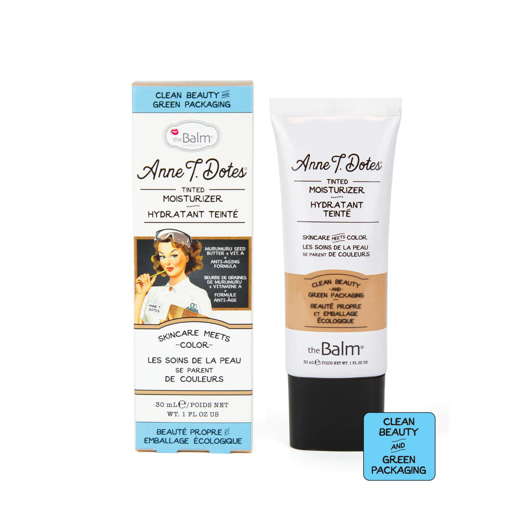 Тониращ и хидратиращ крем theBalm Anne T.Dotes Tinted Moisturer