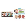 Палитра с хайлайтър, бронзант и руж theBalm Double Crosser
