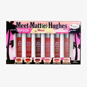Комплект мини течни червила theBalm Meet Mate Hudhes Miami