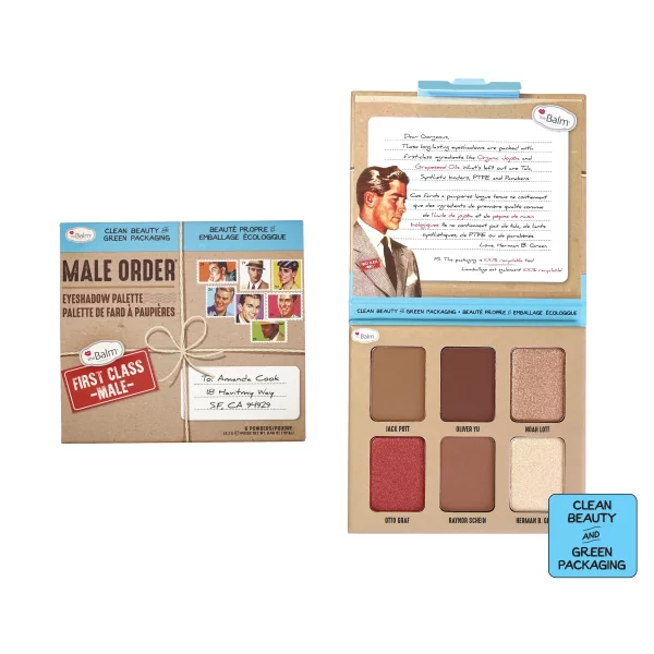 products c g icon 02 Палитра сенки за очи theBalm Male Order First Class Male