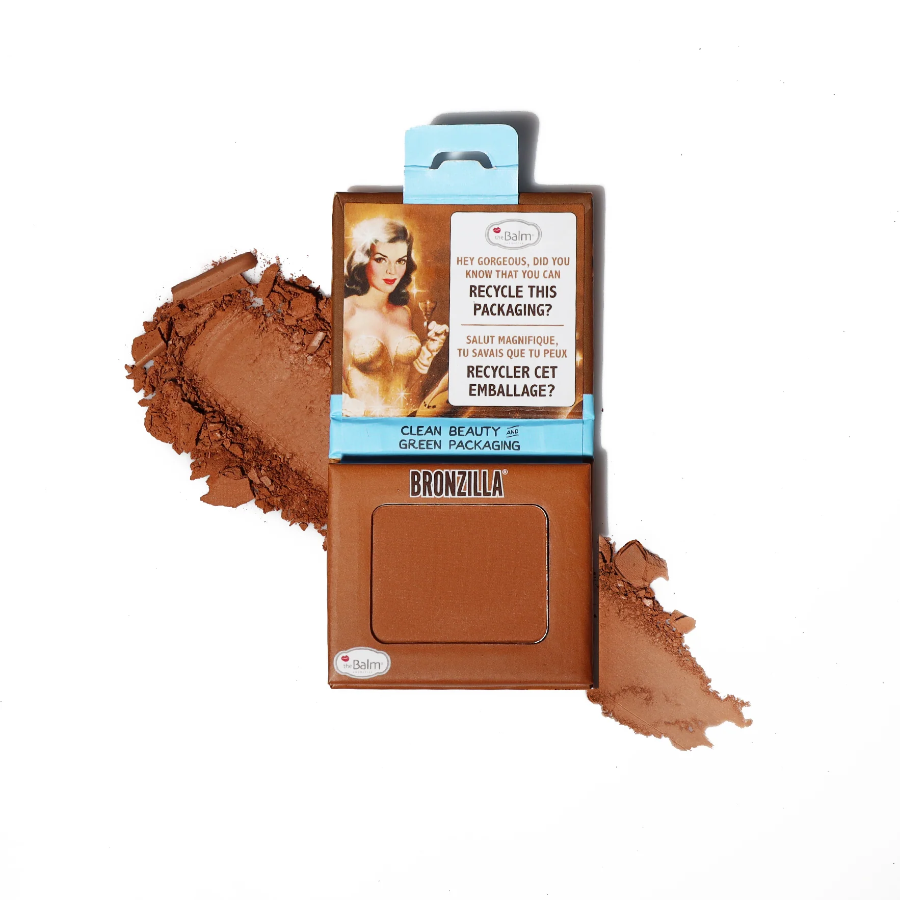 Комплект грим продукти за път theBalm Clean and Green Travel kit