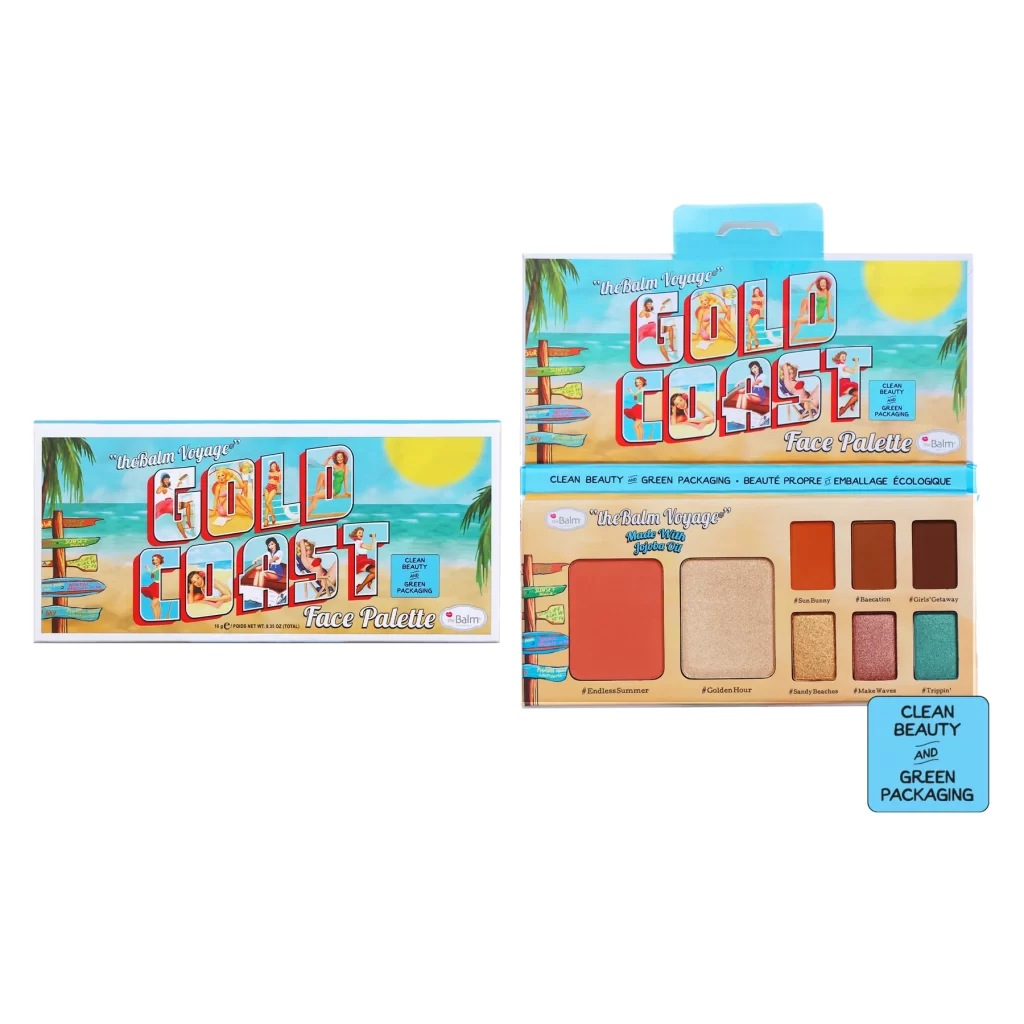 Палитра за грим theBalm Voyage Gold Coast