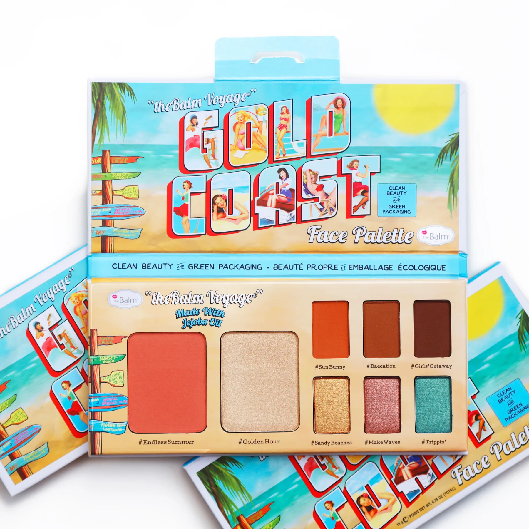 Палитра за грим theBalm Voyage Gold Coast