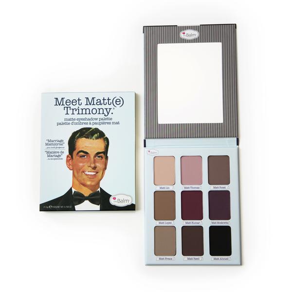 Палитра сенки за очи theBalm Meet Matt(e) Trimony