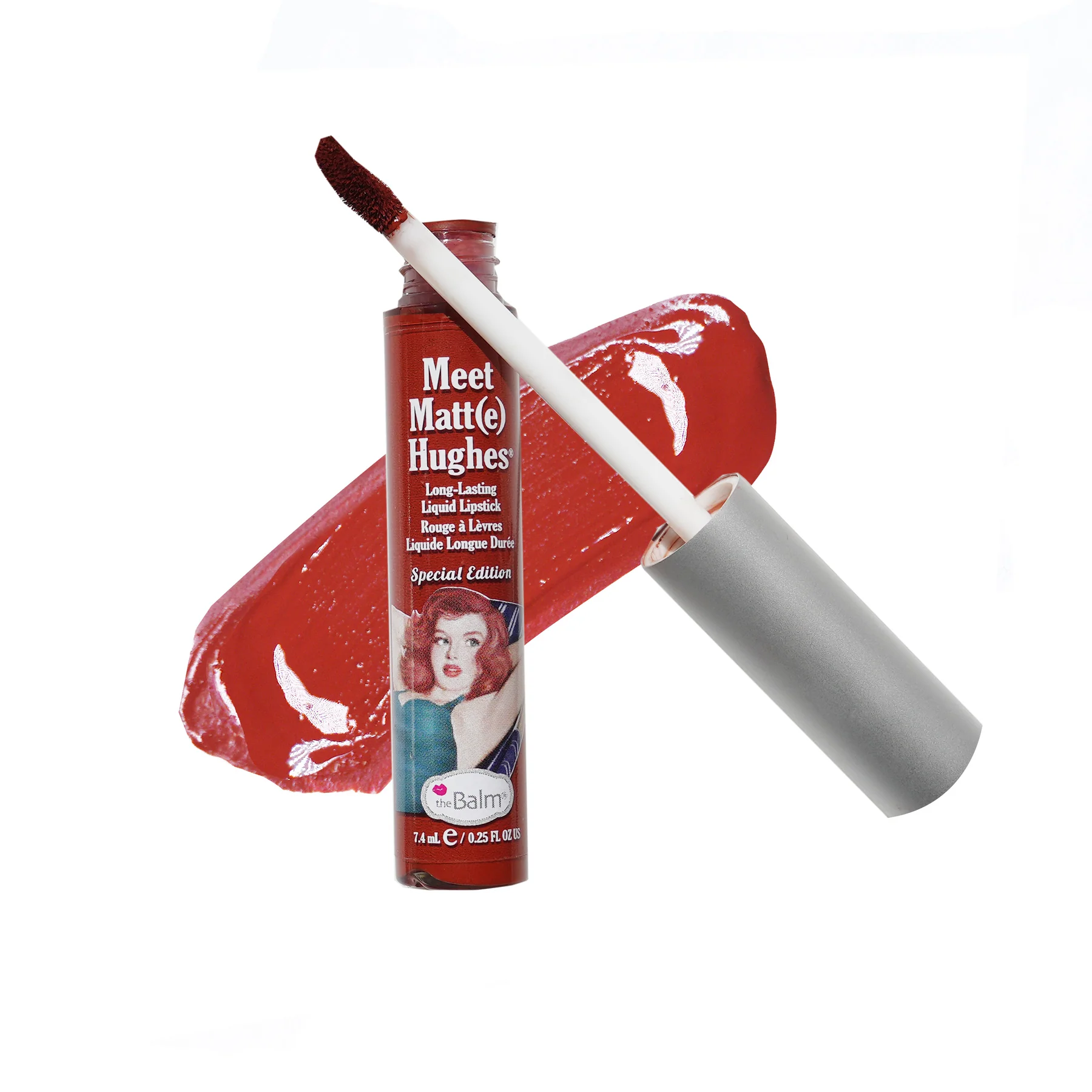 Vacay-Product-Swatch-Adventurous vacay product swatch adventurous Комплект течни червила theBalm Voyage-Vacay Lip Trio