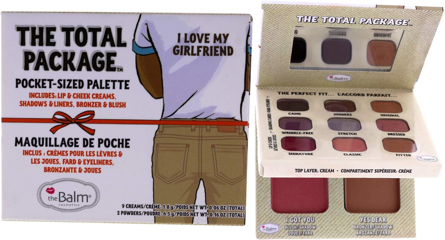 Палитра сенки theBalm Total Package-Khaki (I Love My Girlfriend)