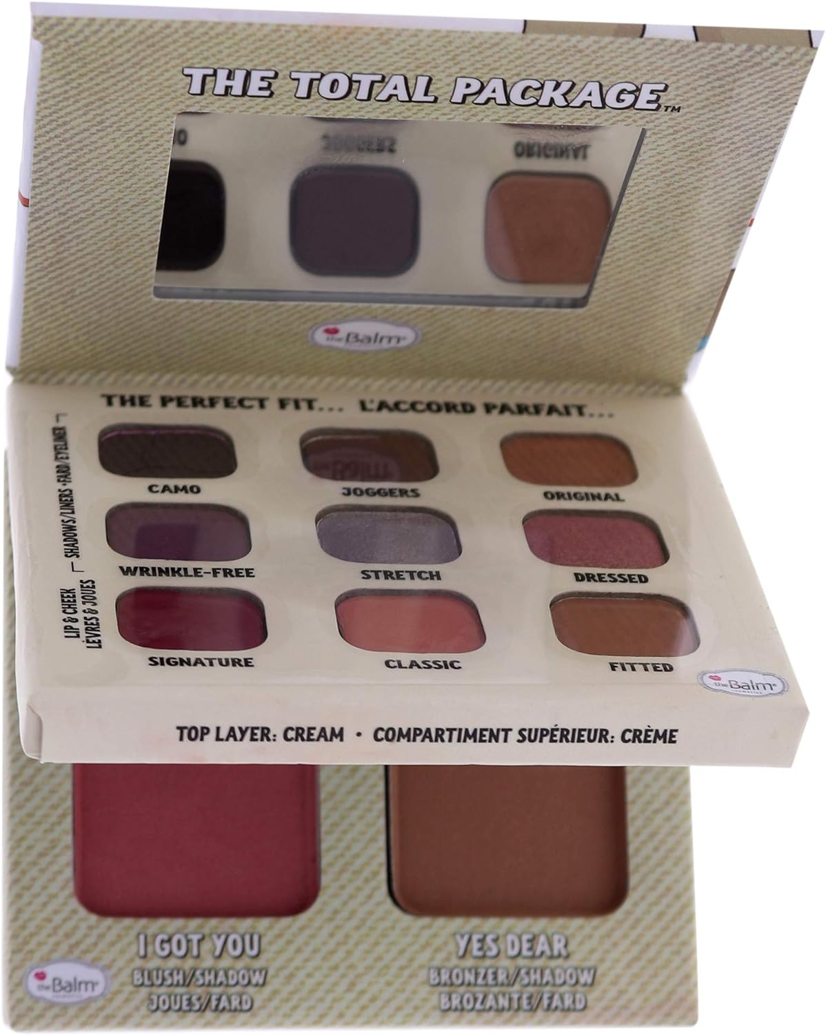 Палитра сенки theBalm Total Package-Khaki (I Love My Girlfriend)