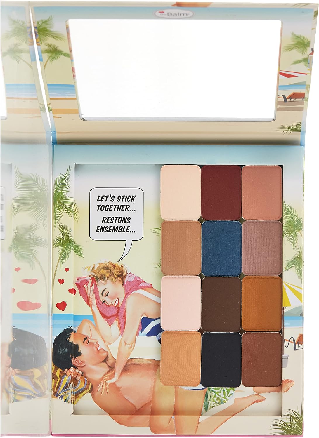 Палитра сенки theBalm Opposites Attract