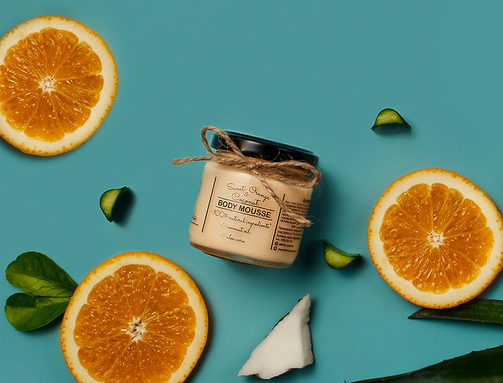 Мус за тяло с портокал и кокос Latifolia Body Mousse Sweet Orange