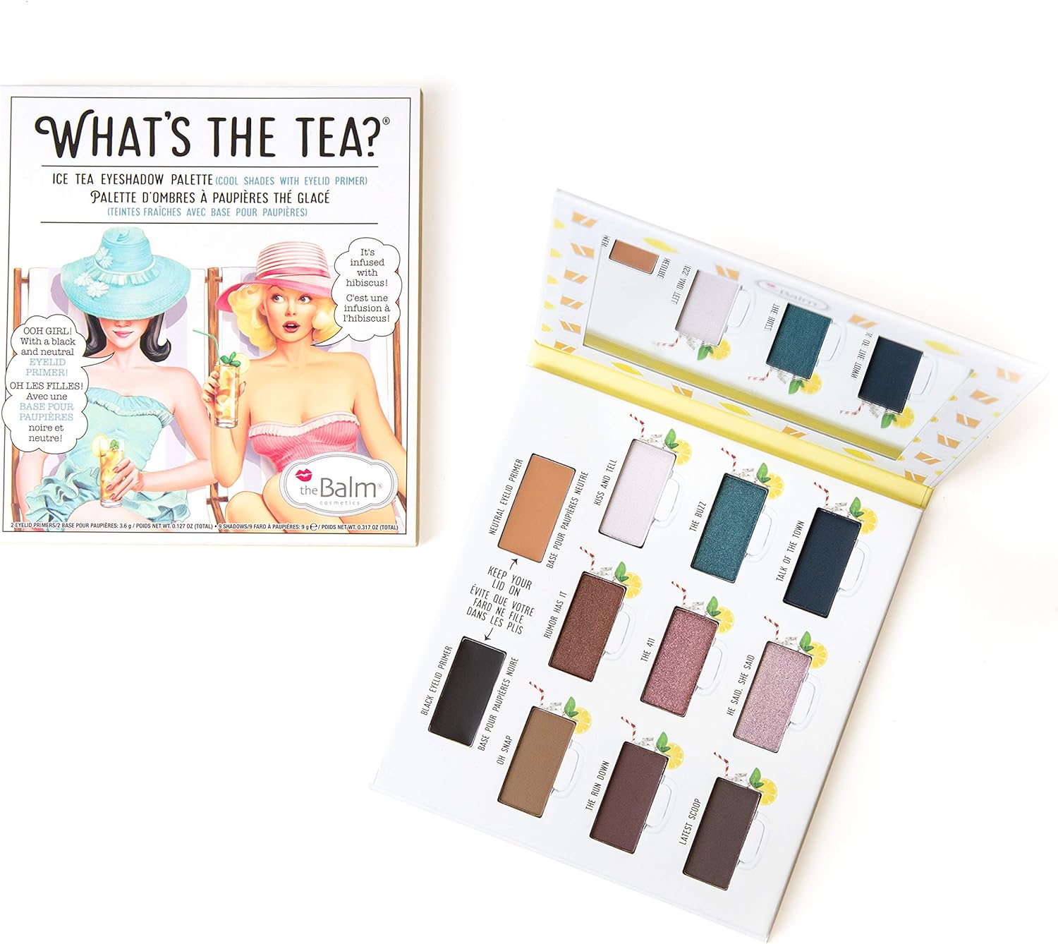 Палитра сенки What's the Tea? Ice Tea Palette