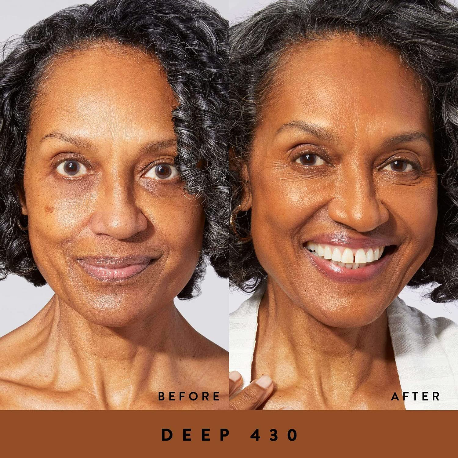 deep model Фон дьо тен Laura Geller Timeless Skin Antiaging Cream Foundation