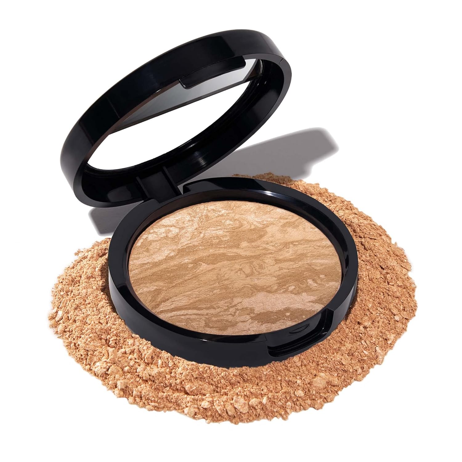 Golden Medium Покривна пудра с блясък Laura Geller Baked Balance-n-Glow Illuminating Foundation